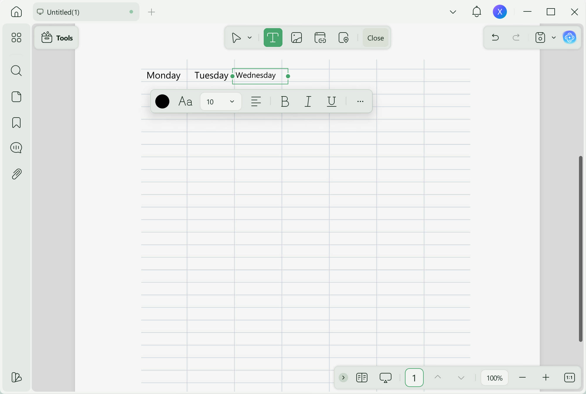 create a table in pdf save the PDF table with UPDF