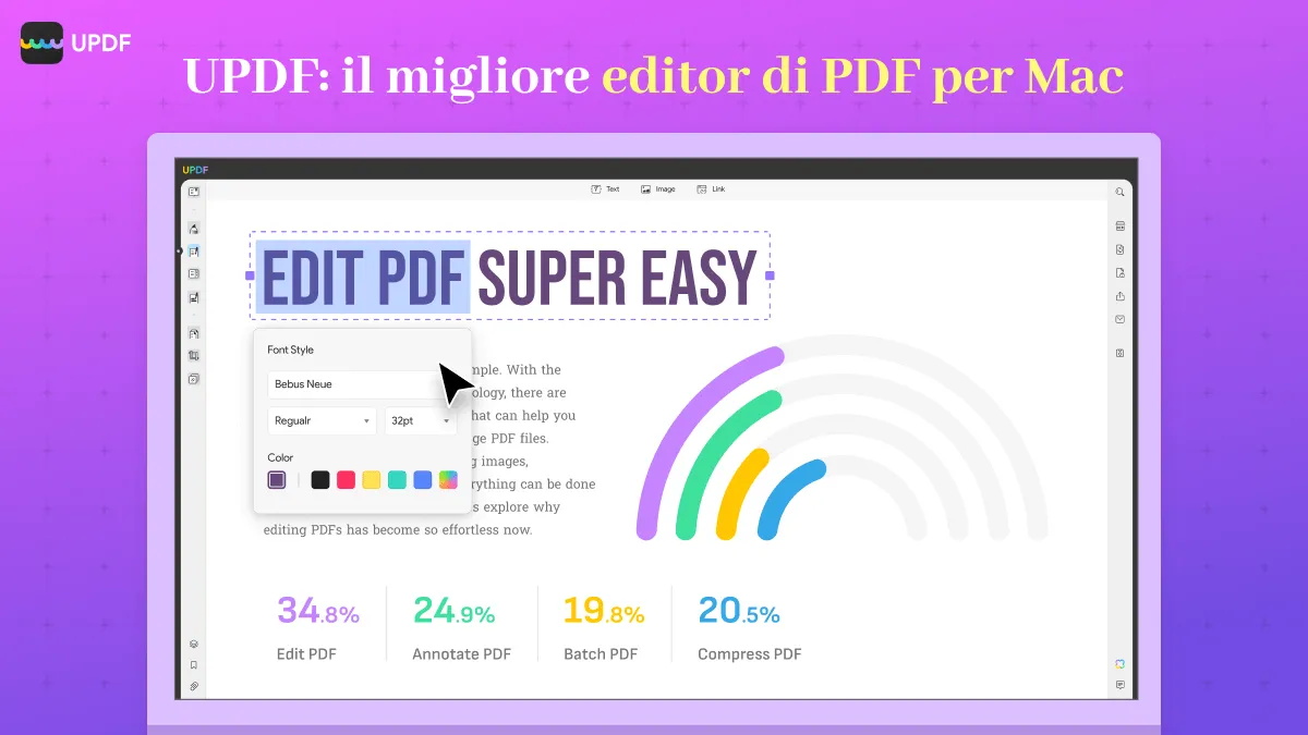 Soluzioni PDF intelligenti in UPDF per Mac