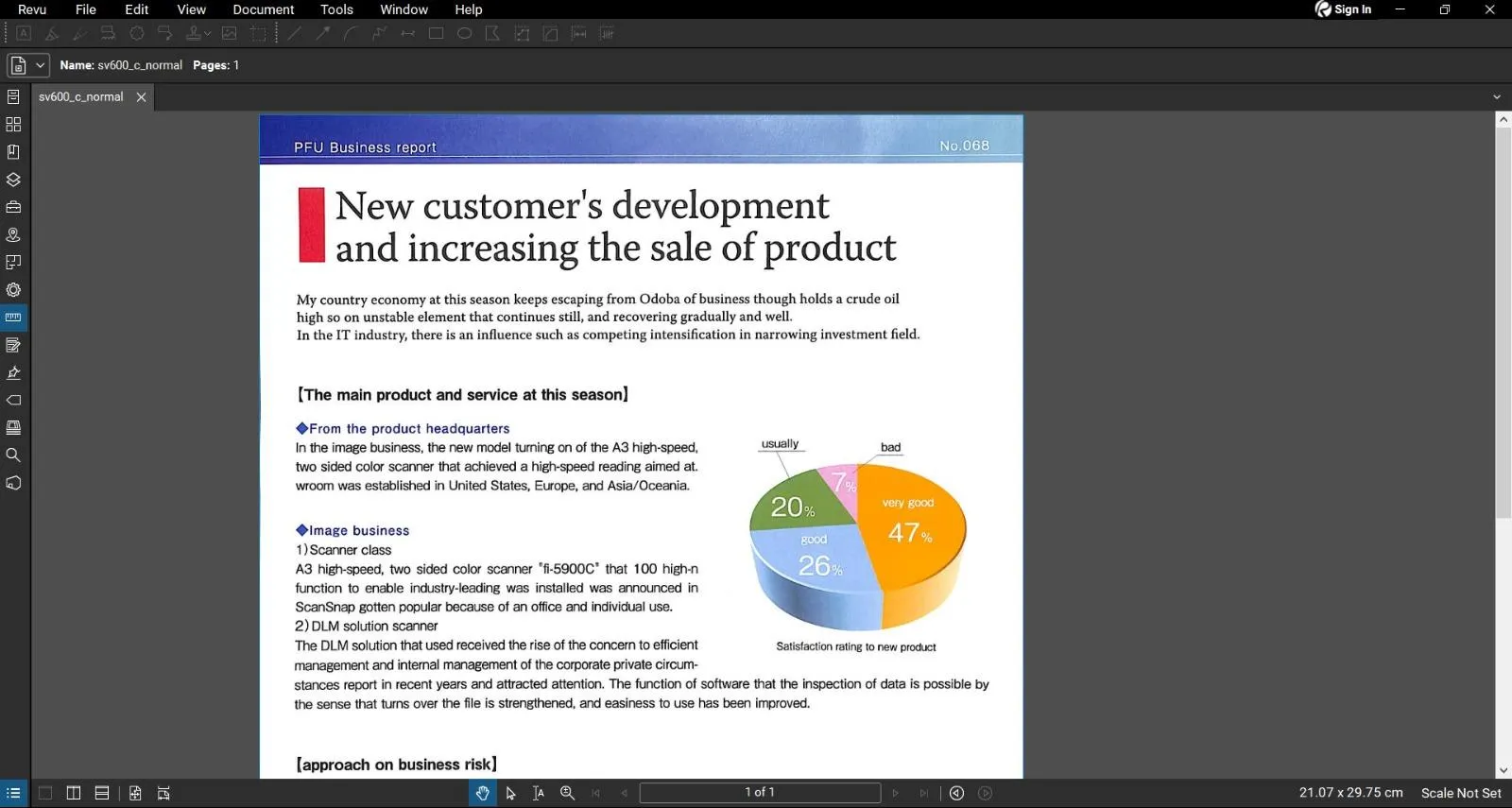 Your PDF in Bluebeam