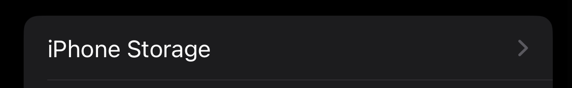 iphone depolama alanını kontrol edin