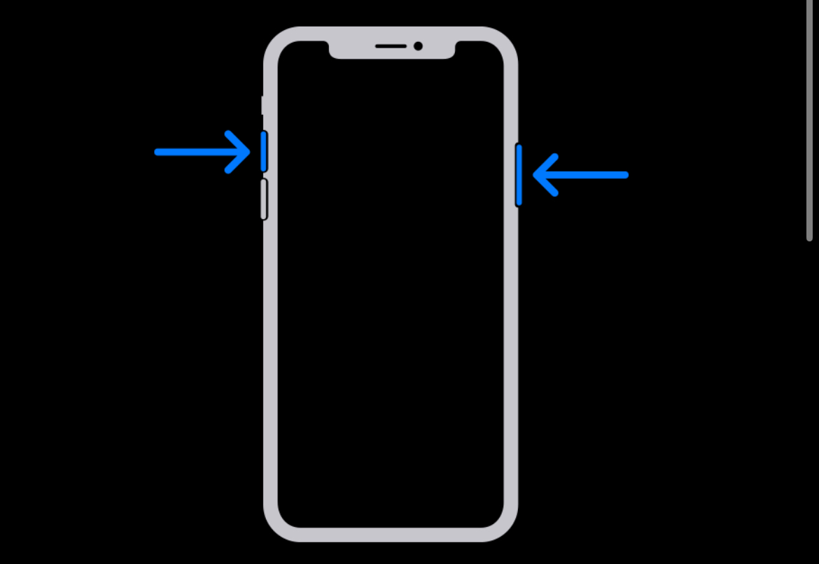 iOS'ta ekran görüntüsü al