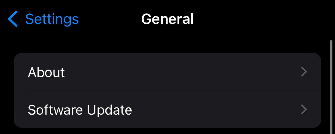 iPhone'daki iOS yazılımını güncelleyin