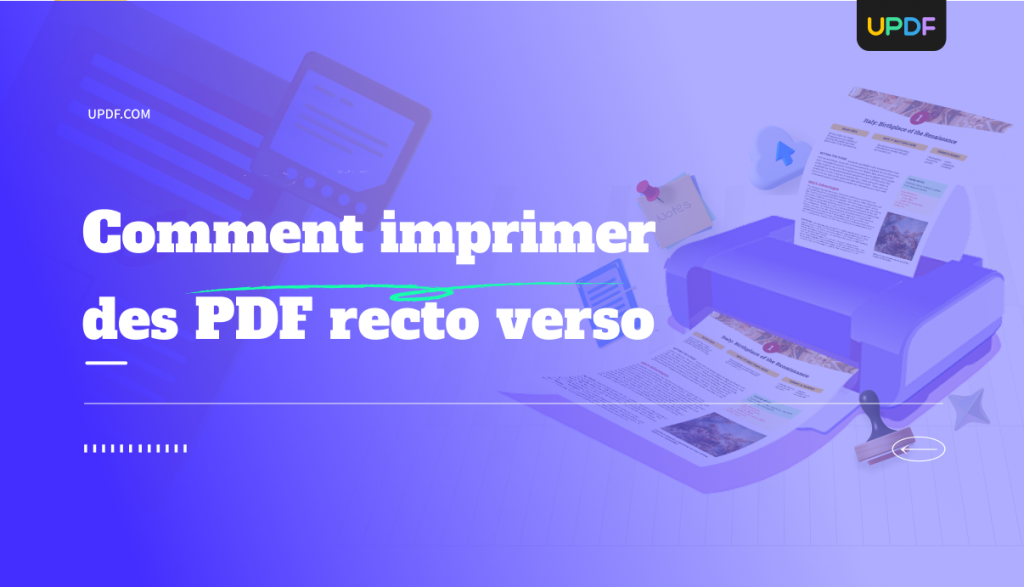 Imprimer le PDF en rectoverso guide facile UPDF