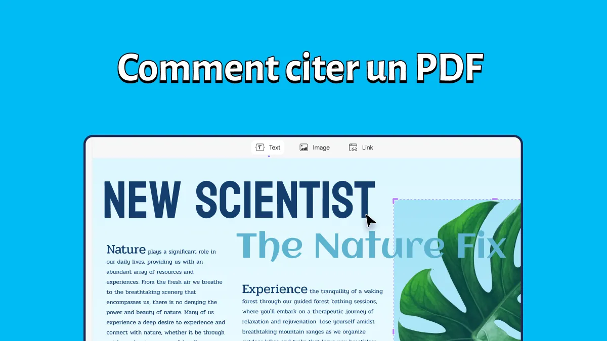 Comment citer efficacement un PDF : méthode simple à utiliser