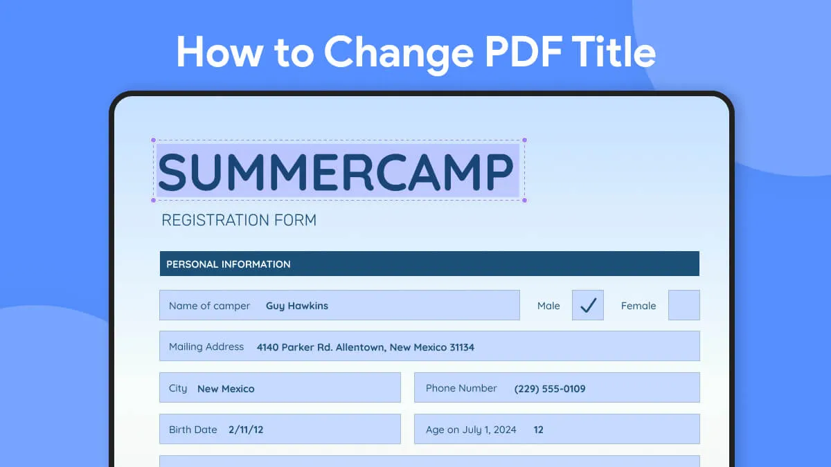 How to Change PDF Title: 3 Best Methods in 2024