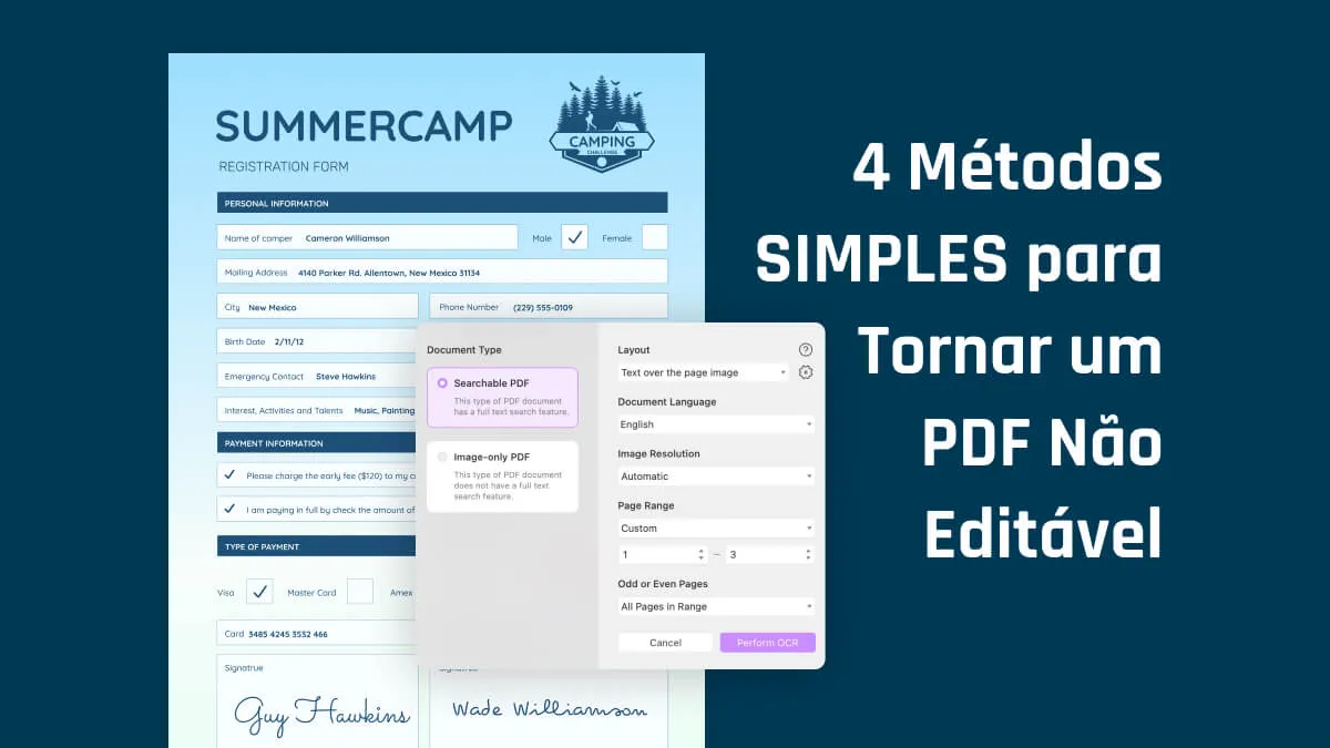 4 Métodos SIMPLES para Tornar um PDF Não Editável