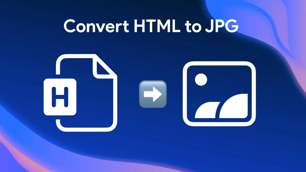 How To Convert HTML to JPG and Back Again in a Snap