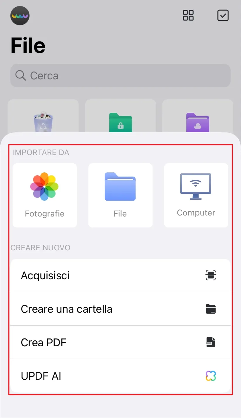 salvare PDF su iPhone e iPad