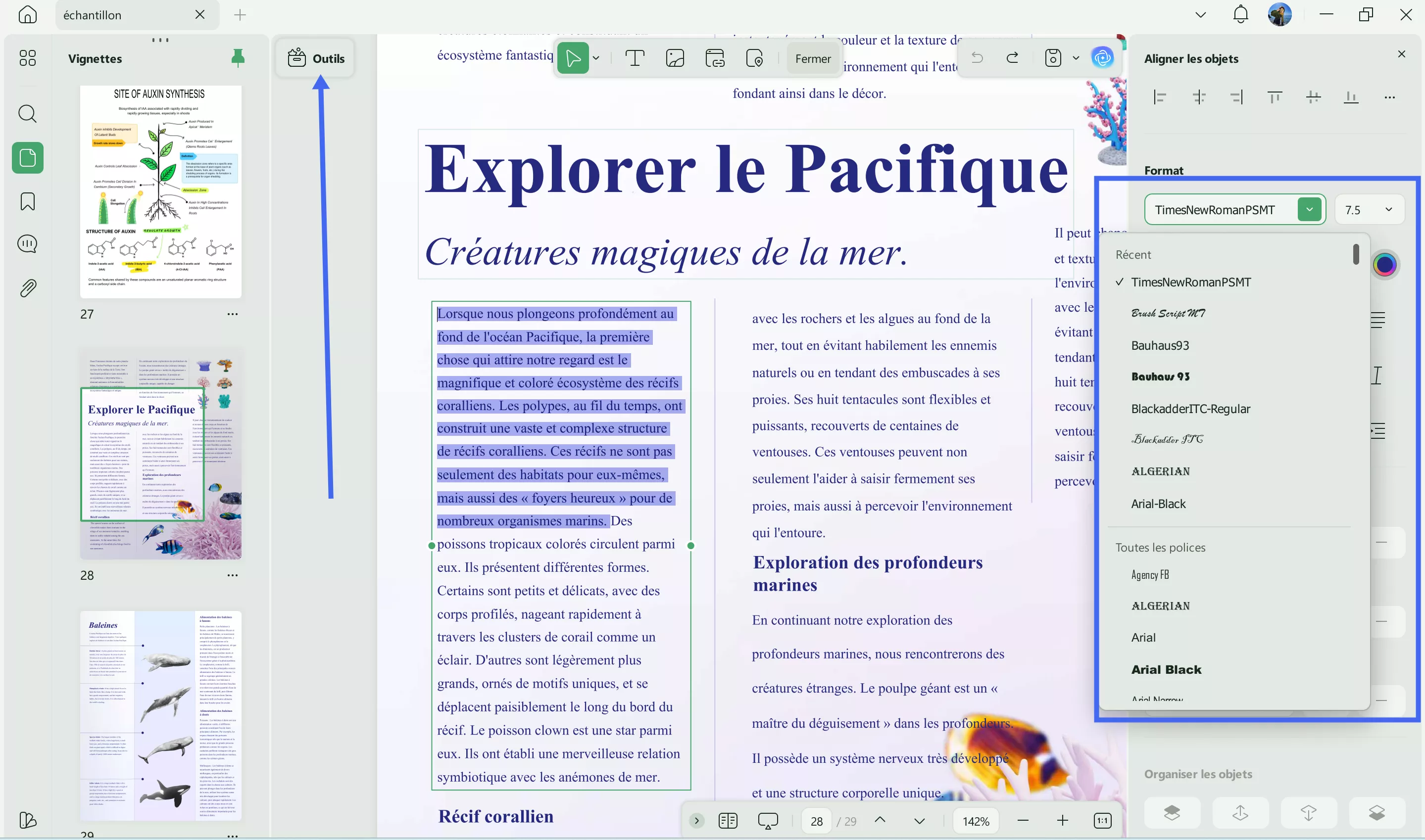 modifier lettre de recommandation