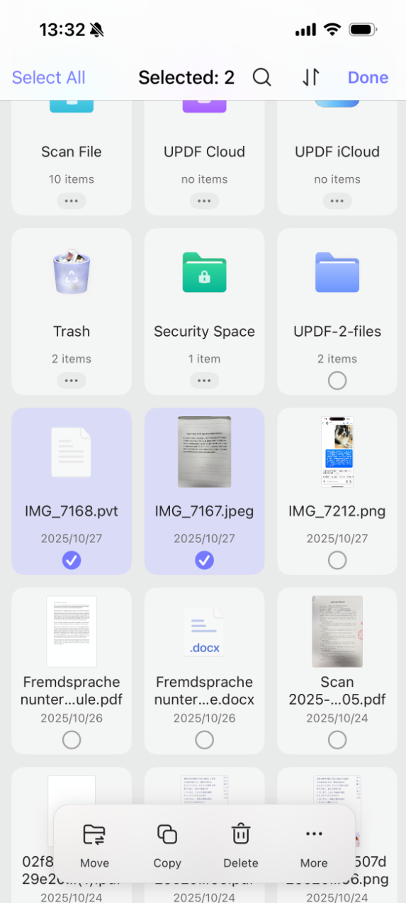 batch convert image to pdf select images