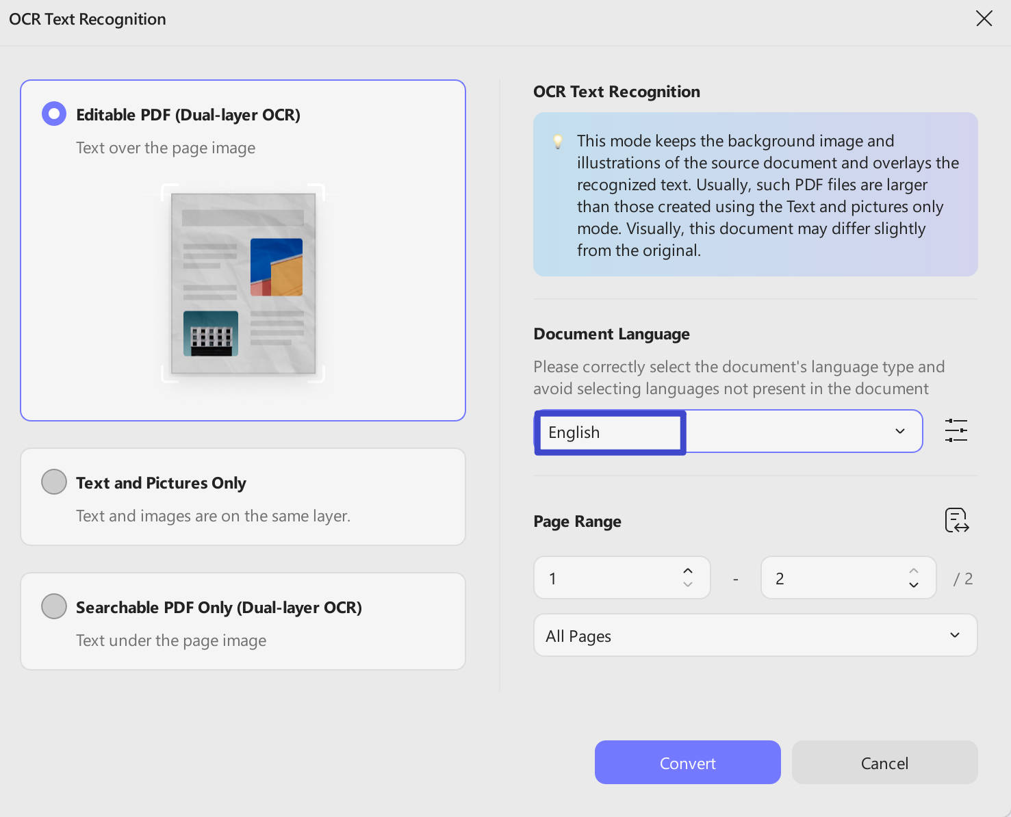 OCR Screenshot with UPDF on Windows