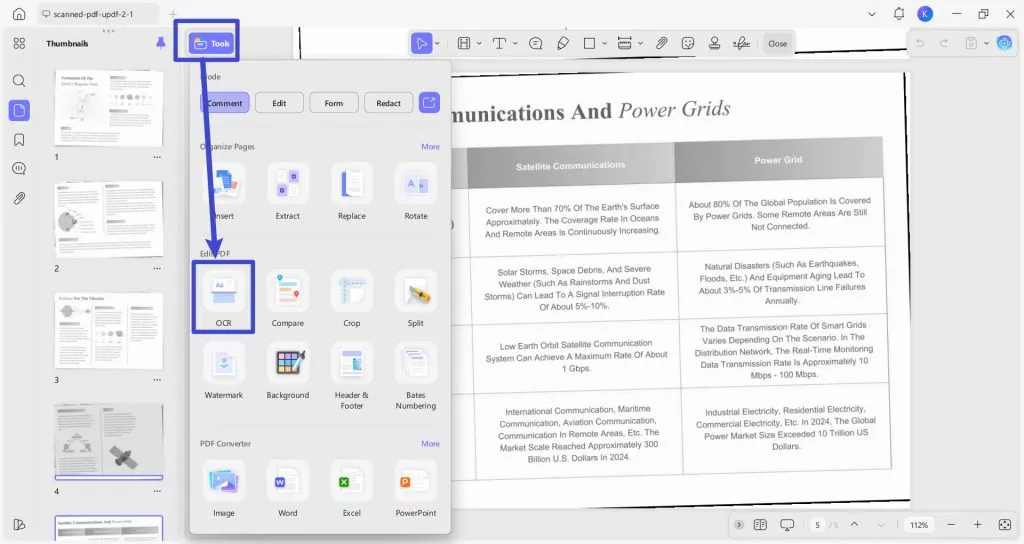 ocr in tools