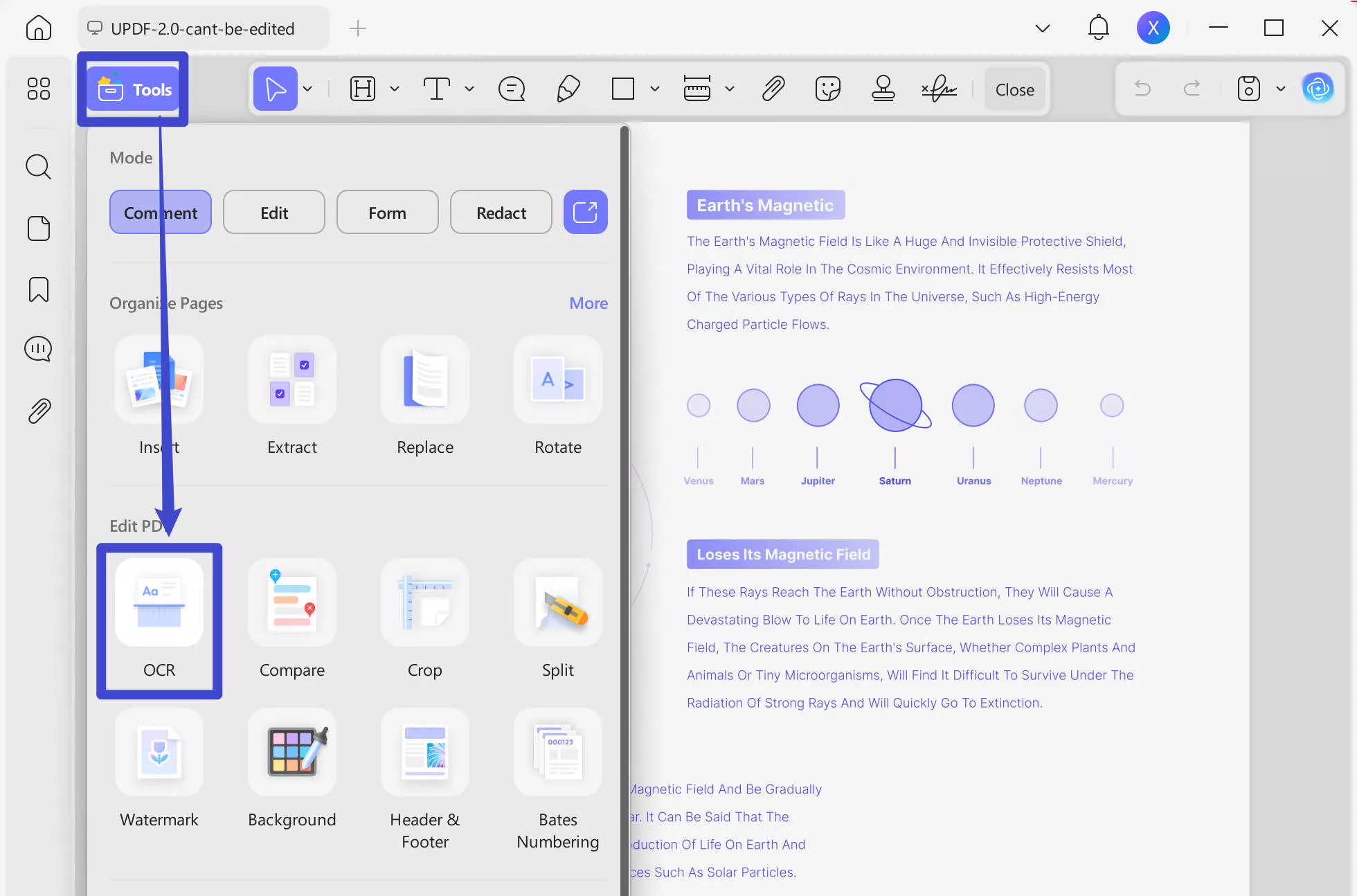 how to copy text from protected web page ocr layout