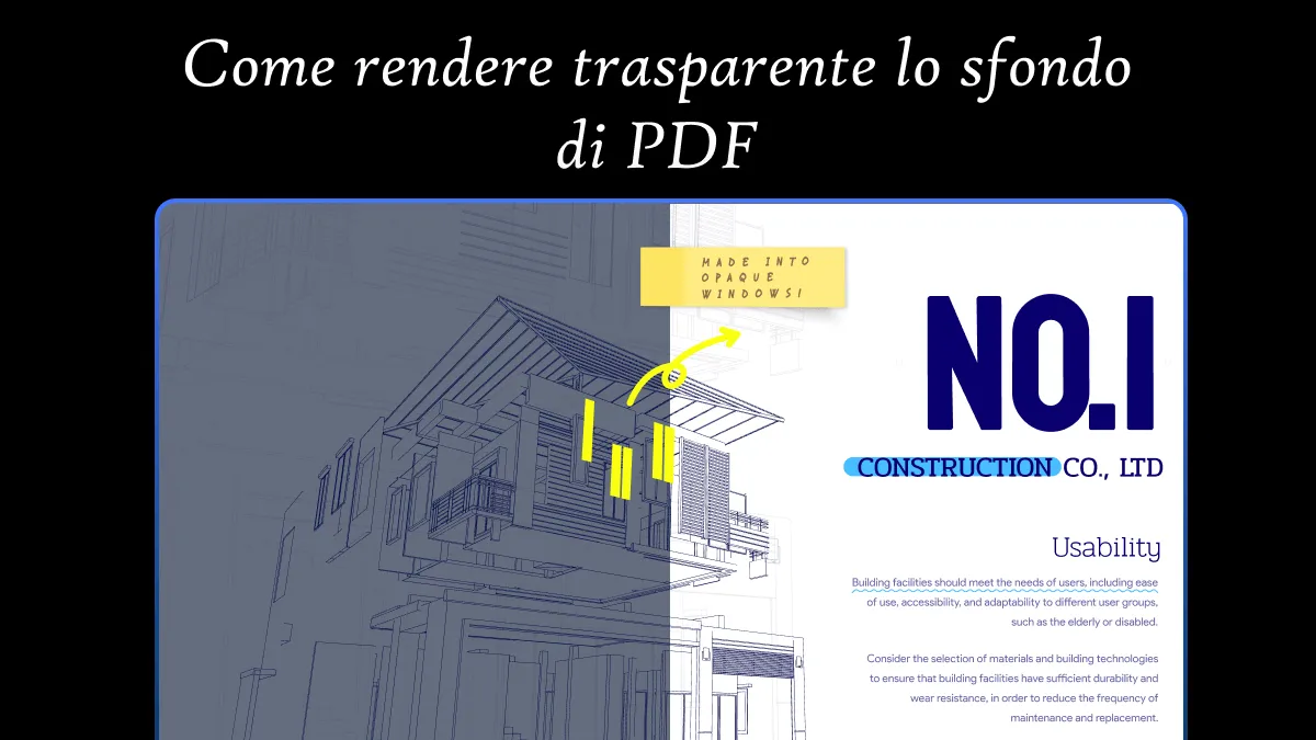 Tre modi per rendere trasparente lo sfondo dei PDF