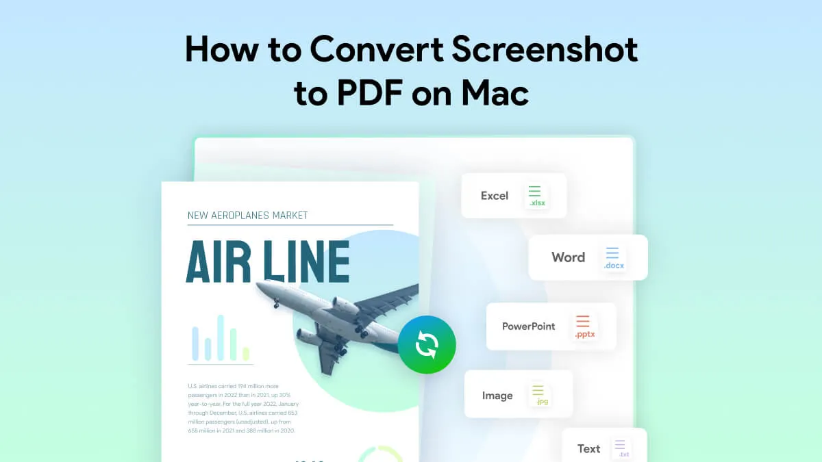¿Cómo convertir una captura de pantalla a PDF en Mac? (4 métodos efectivos)
