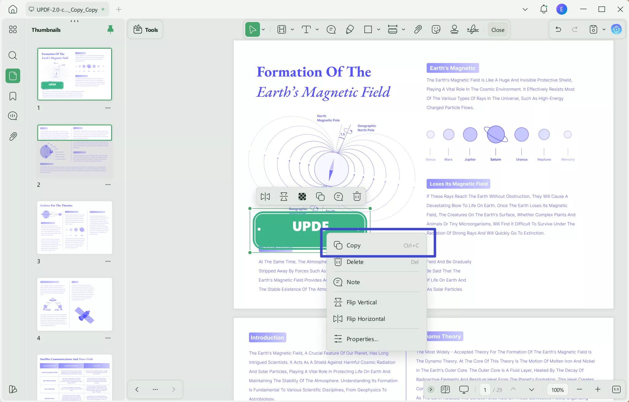 copy stamp for pdf copy the stamp to paste with UPDF