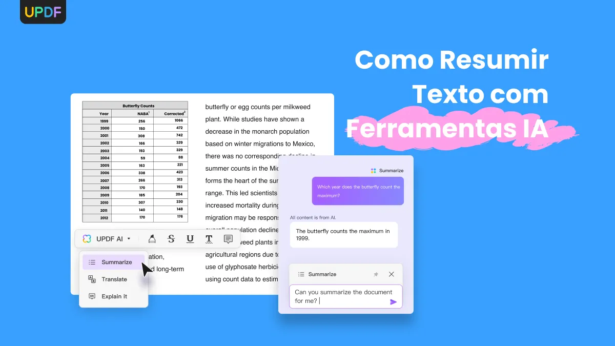 Como Resumir Texto com Ferramentas IA