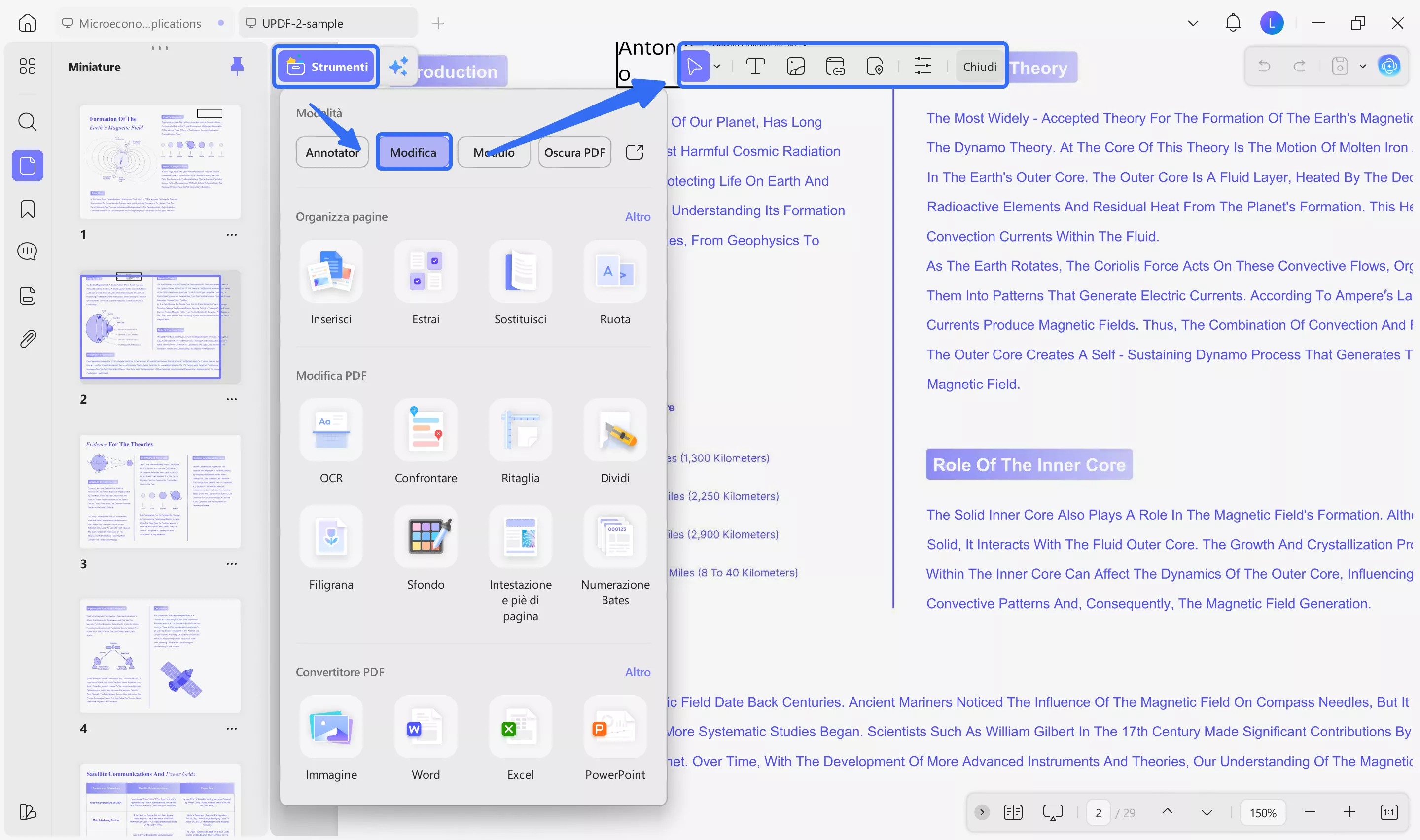 bin to pdf edit text updf