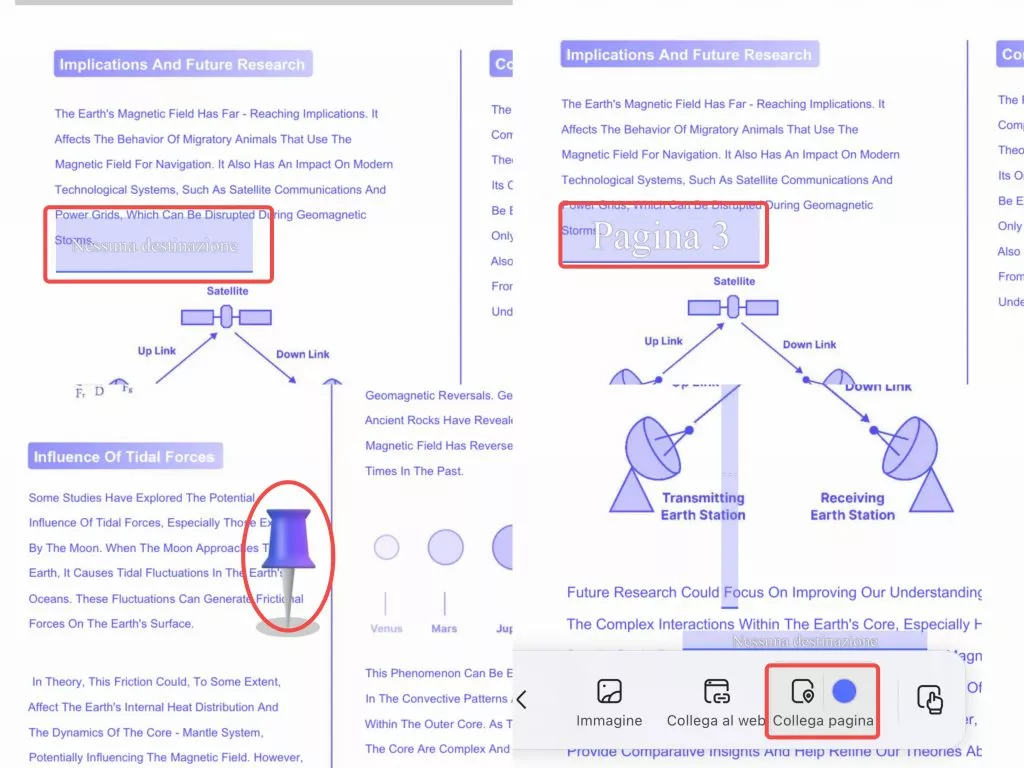 add link to page ios