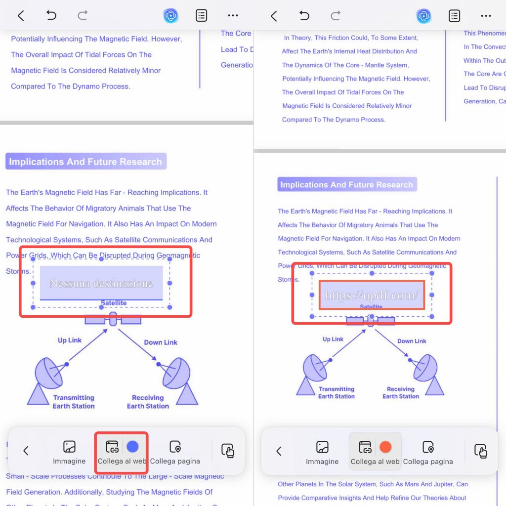add link to web ios