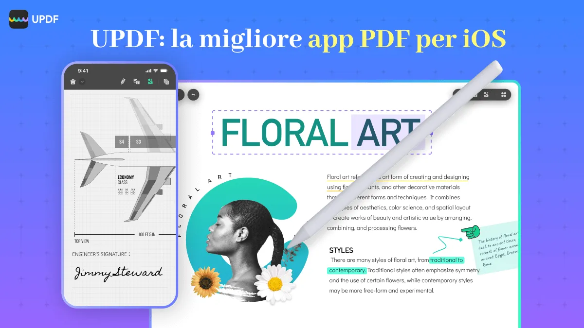 Applicazione Editor PDF per iOS