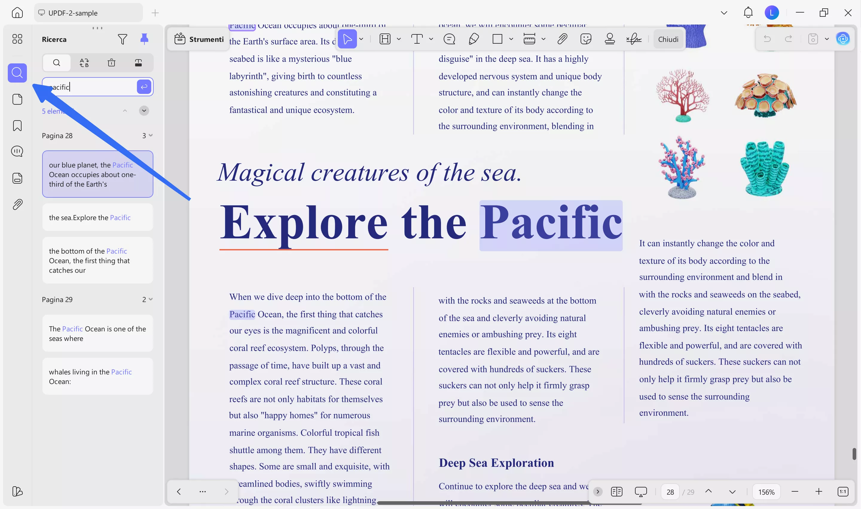 search text in pdfwith updf 