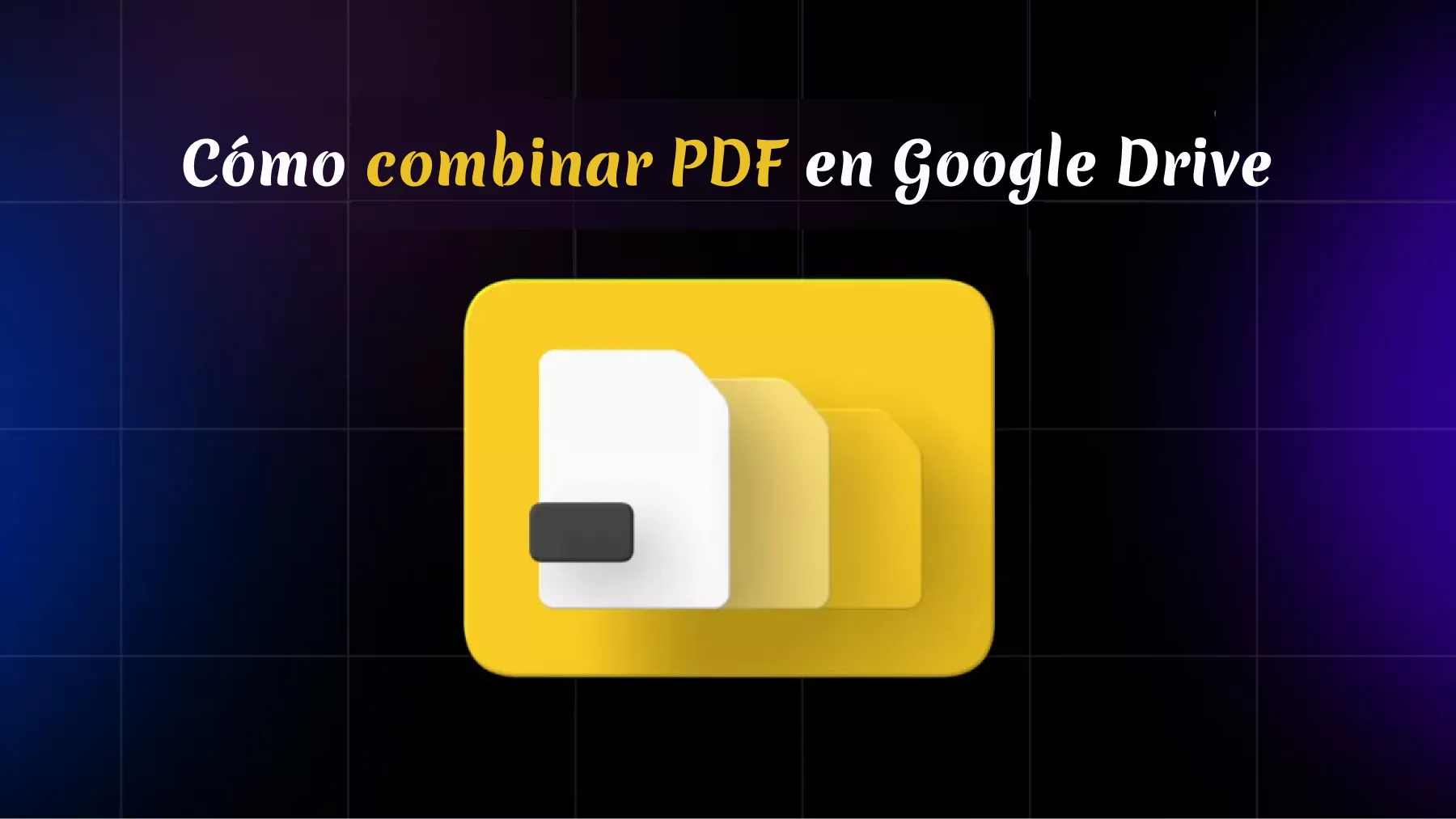 Cómo combinar PDF en Google Drive (pasos con imágenes)