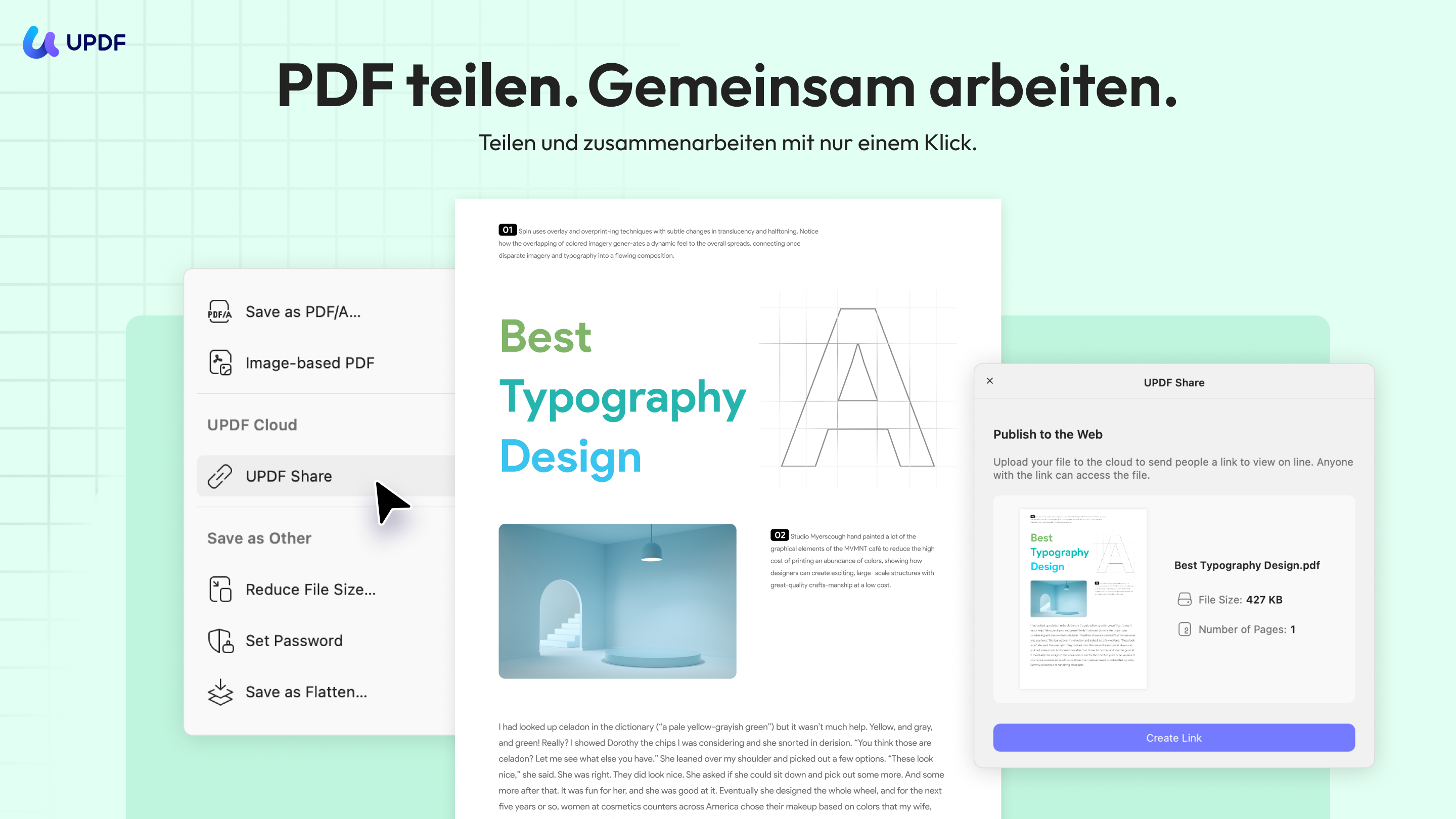 PDF teilen