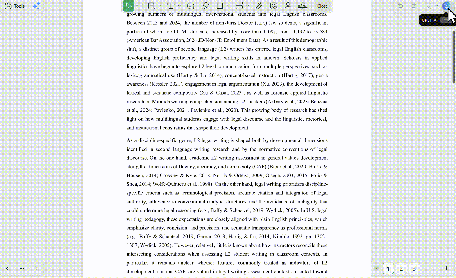 essay improver ai Select UPDF AI with UPDF