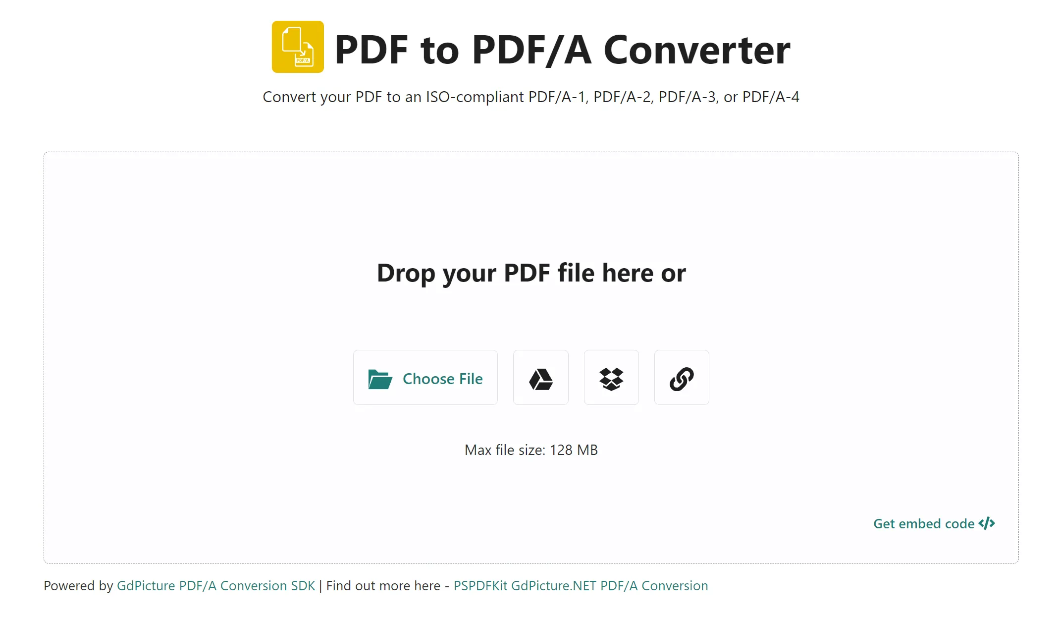 AVEPDF PDF to PDF/A Converter