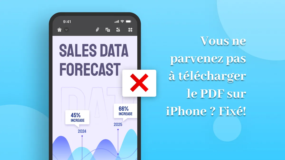 Pourquoi ne puis-je pas télécharger de PDF sur iPhone ? Réparé avec des moyens efficaces