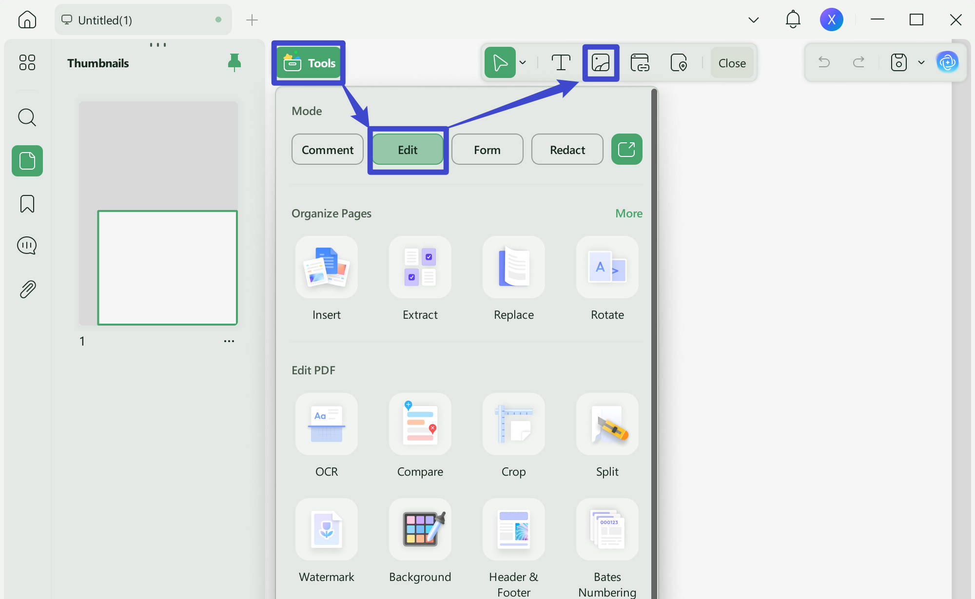 pdf not recognizing text add image to pdf with updf
