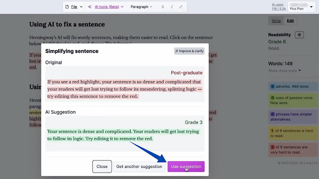 essay improver tool