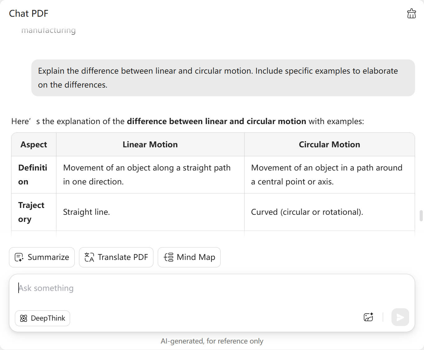 get explanations with UPDF's AI Assistant Online