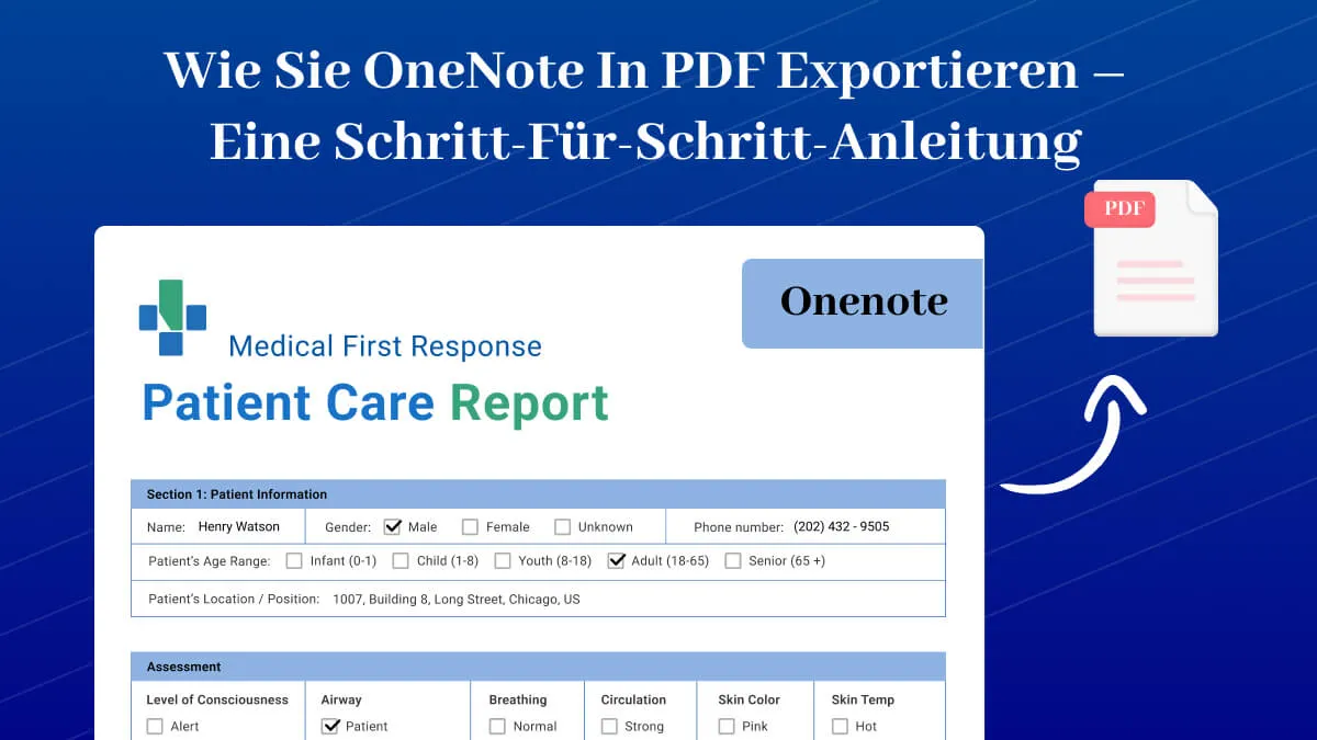 Wie Sie OneNote in PDF exportieren – eine Schritt-für-Schritt-Anleitung