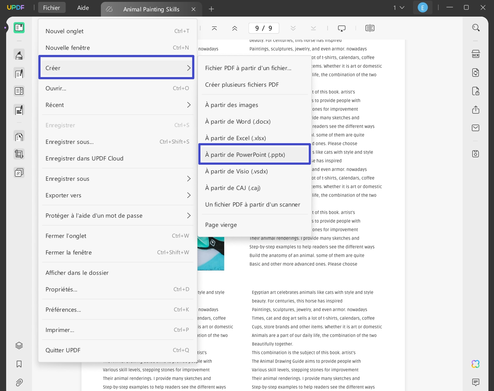 convertir ppt en pdf