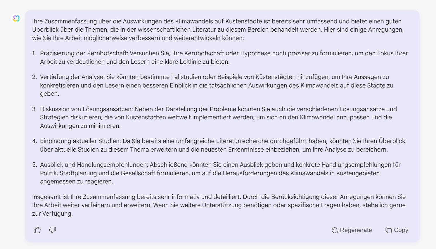 mit dem AI-Assistenten von UPDF Feedback zum Aufsatz erhalten
