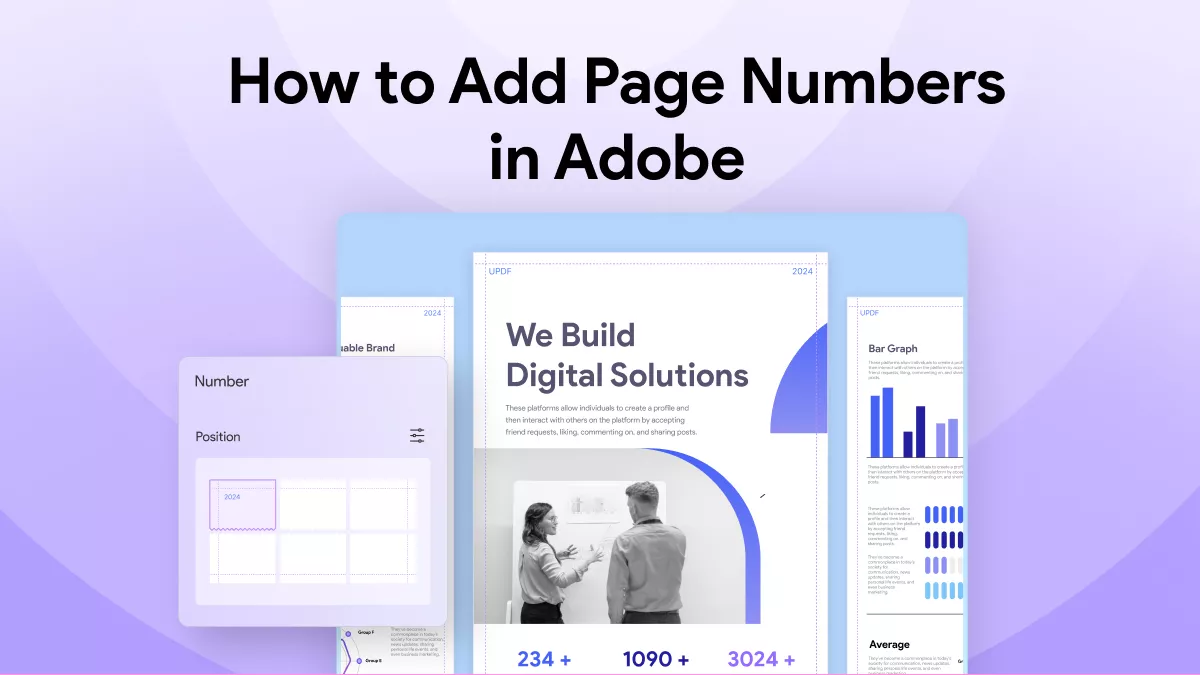 How to Add Page Numbers in Adobe? (In Seconds)