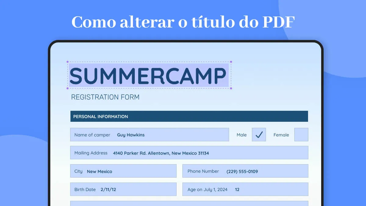 Como alterar o título do PDF: 3 melhores métodos em 2024