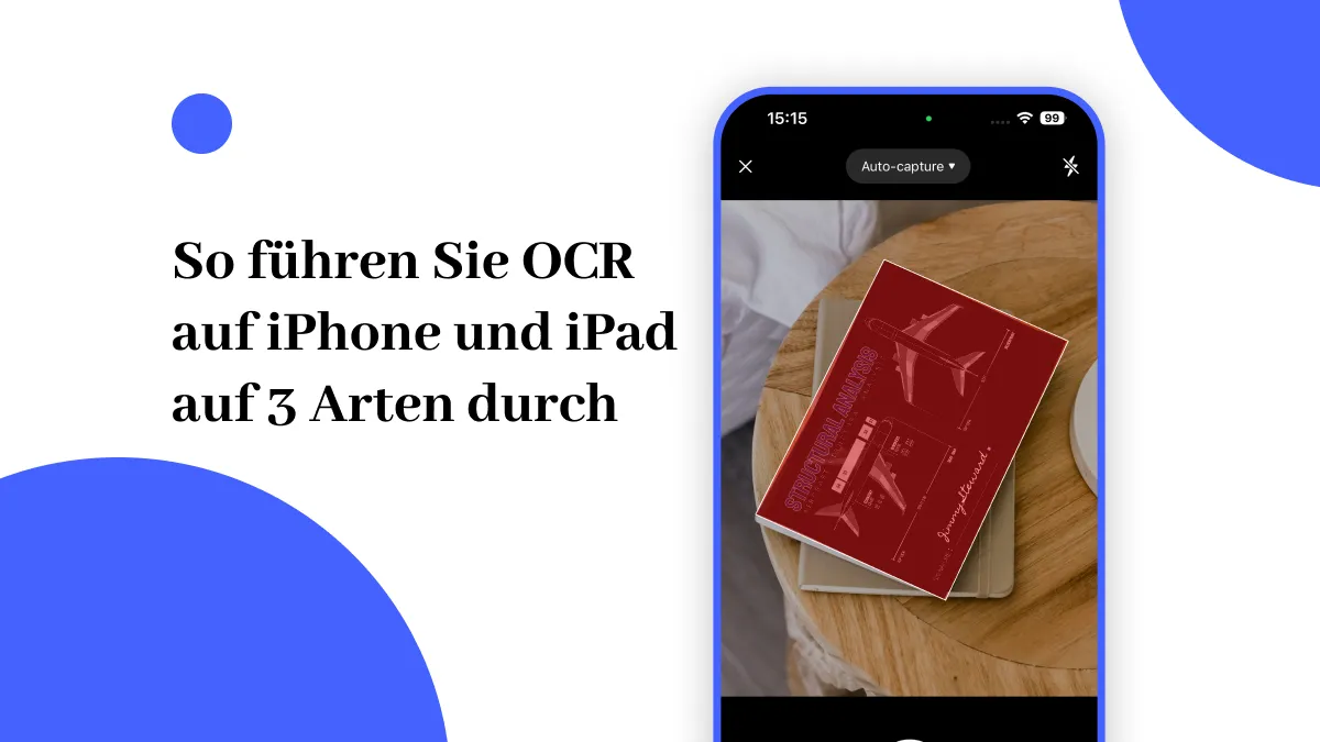 Wie Sie OCR auf iPhone und iPad verwenden - 3 Wege