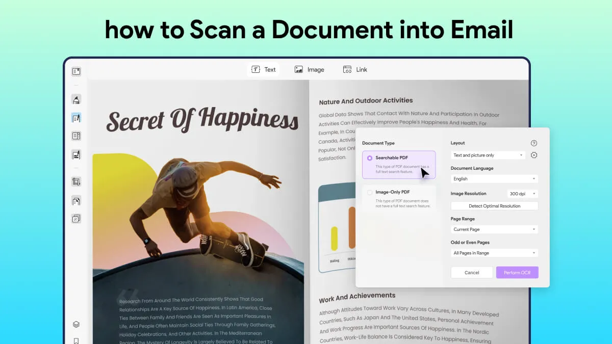 How to Scan a Document into Email? (One/Multiple Documents)