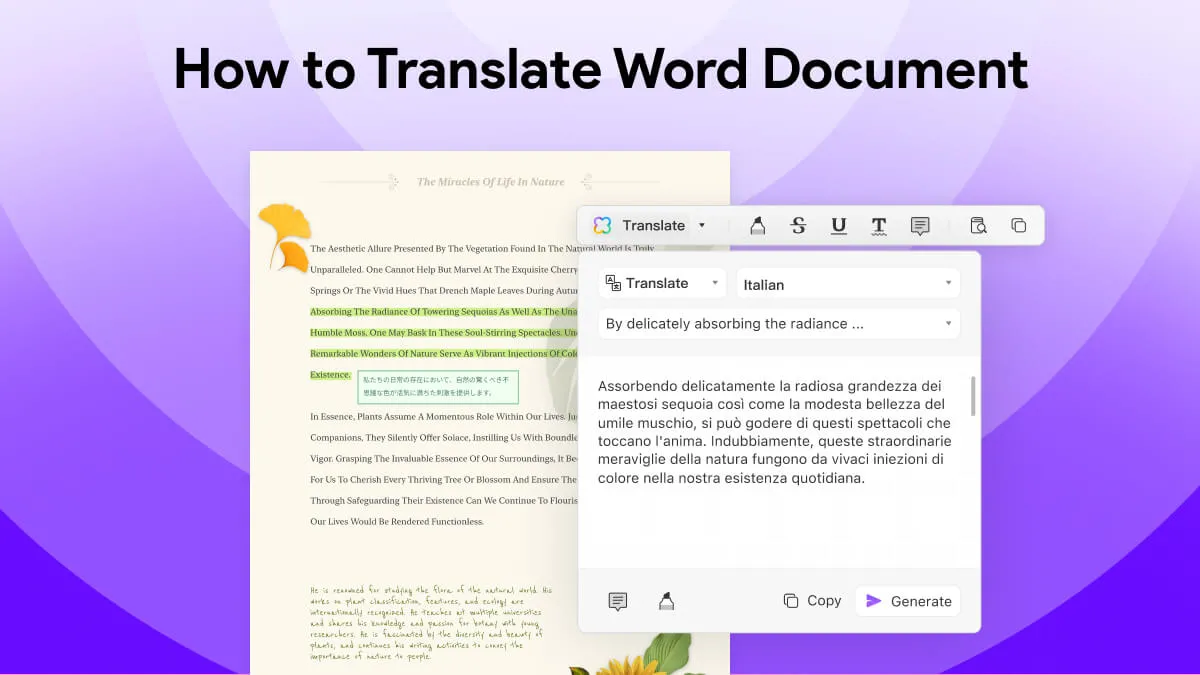 [Latest] How to Translate Word Document: 4 Simple Ways