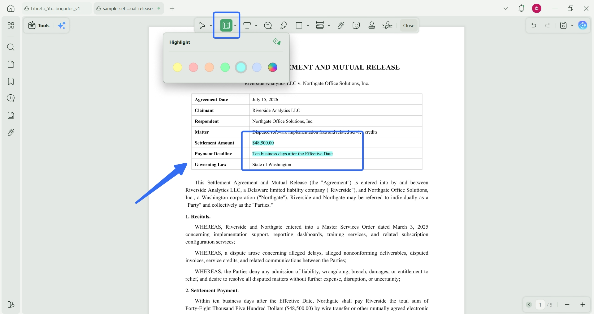 how to use ai as a lawy highlight