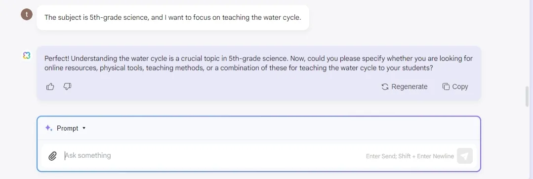 how to use ai in teaching provide subject and grade level