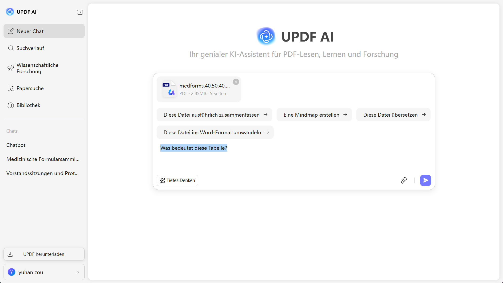 Stellen Sie Fragen zum PDF