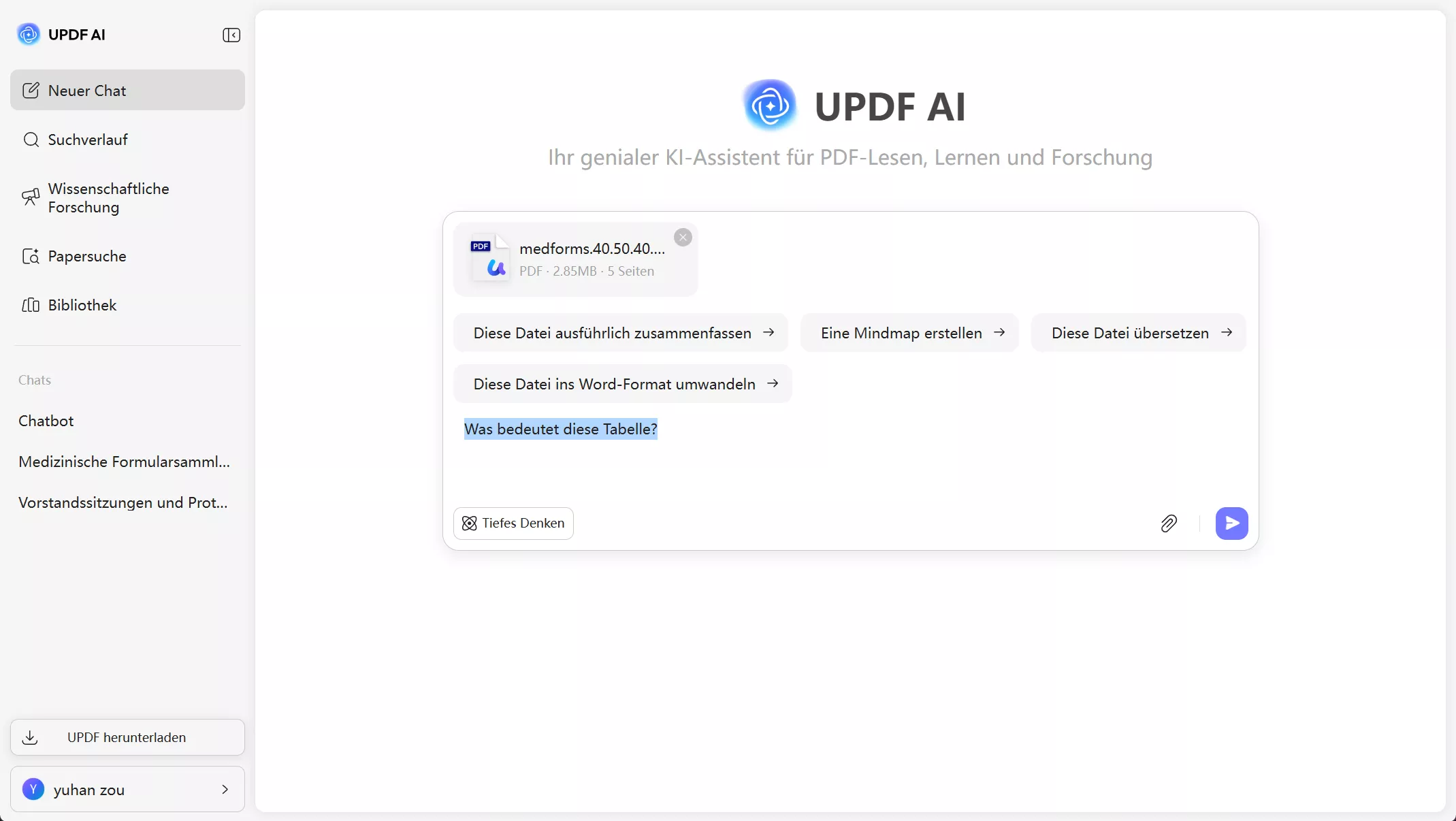 Stellen Sie Fragen zum PDF