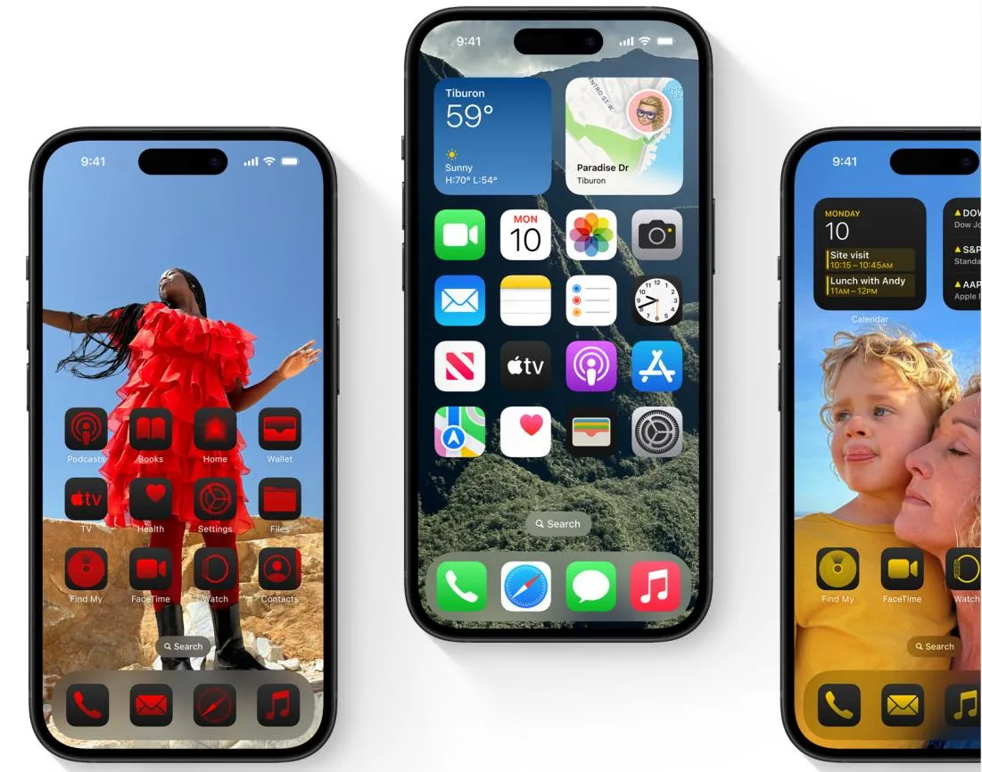 iOS 18 Anpassung und Personalisierung