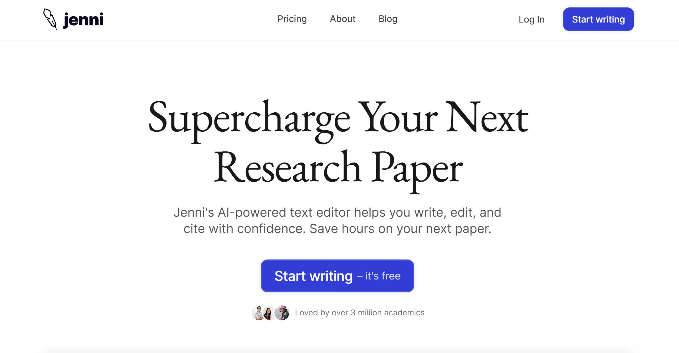 jenni ai AI writing tool