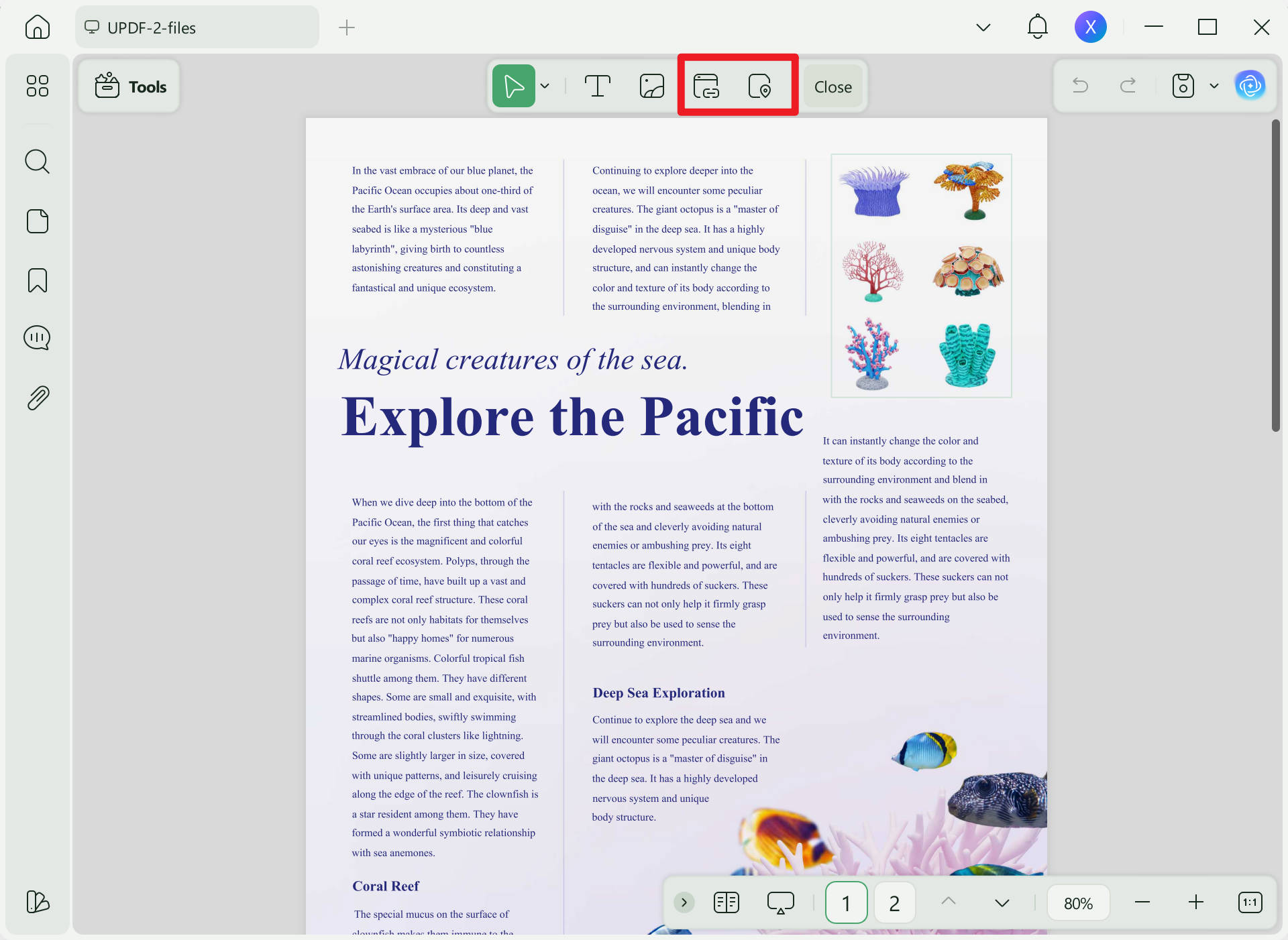 pdf not recognizing text add link to pdf with updf.