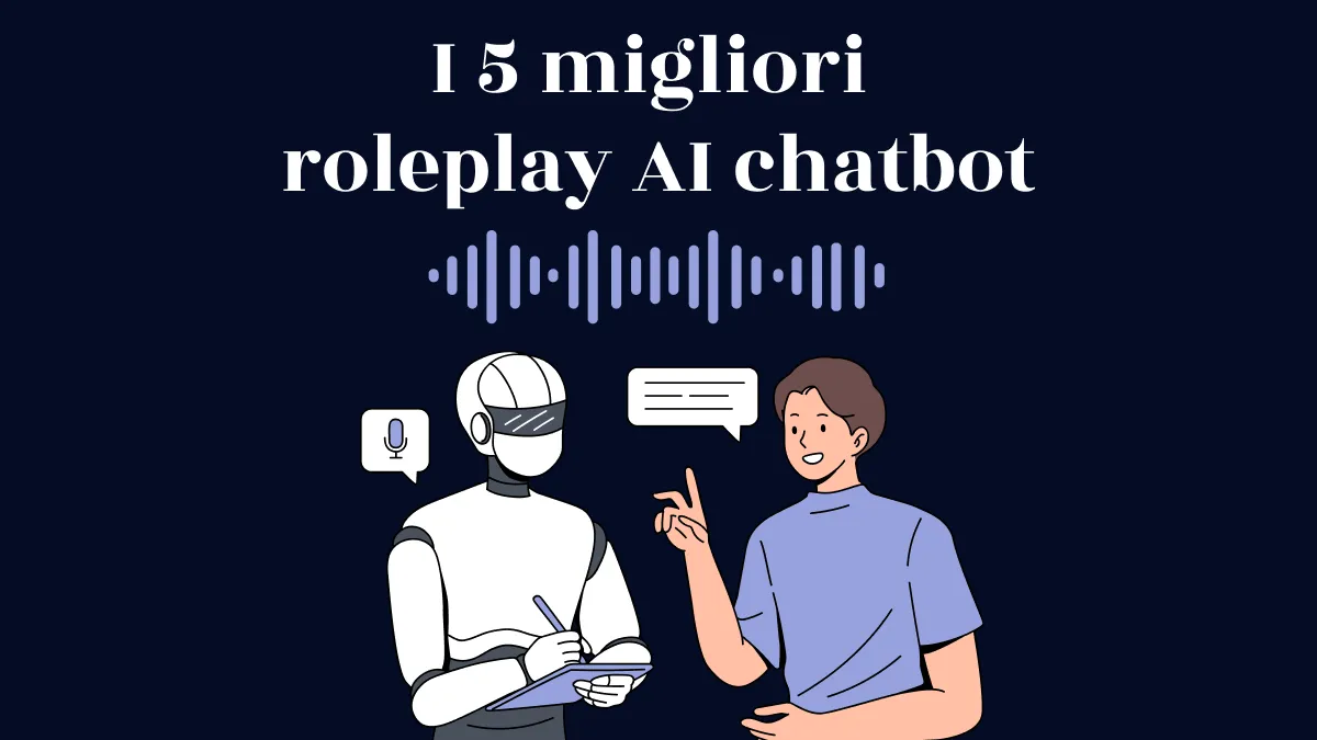 Top 5 chatbot AI per giochi di ruolo